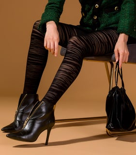 Zebralicious tights bronze