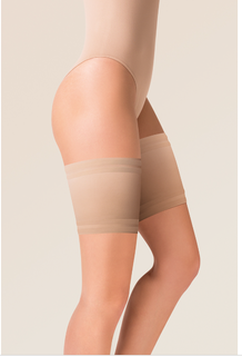 Gabriella Satin Thigh Bands beige (2 pc / pack)